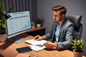 Bild eines Kreditangebots mit wettbewerbsfähigen Zinsen