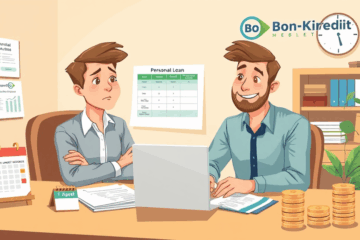 Grafik für persönlichen Kredit von Bon-Kredit für bedürftige Personen.