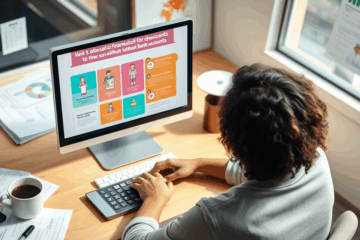 Eine Person, die verschiedene Zahlungsmethoden erkundet, um Optionen ohne Bankverbindung zu finden.