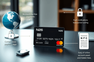 Die N26-Karte bietet gebührenfreies Bezahlen und zahlreiche Vorteile.