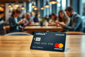 Volksbank Mastercard Karte für weltweite Zahlungen