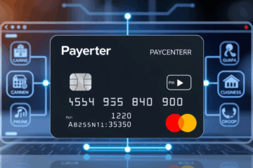 Die PayCenter Onlinekonto-Karte für bargeldlose Zahlungen und einfache Finanzverwaltung.