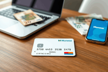 Die Monese-Karte mit deutschem IBAN und ihren Vorteilen für internationale Zahlungen.