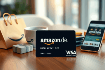 Amazon.de Visa-Karte mit Bonuspunkten und Vorteilen für Einkäufe