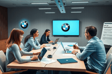 Eine Schritt-für-Schritt-Anleitung zur Bewerbung bei BMW, die den Bewerbungsprozess erklärt.